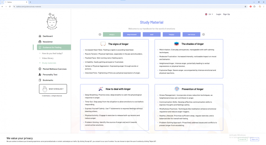 Resilioo  screenshot 1