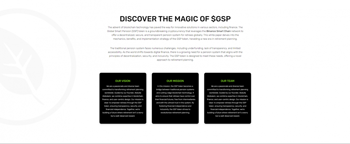  $GSP Token  screenshot 3