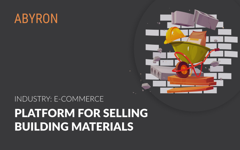 Platform for selling building materials screenshot 1