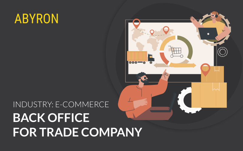 Back office for Trade company screenshot 1