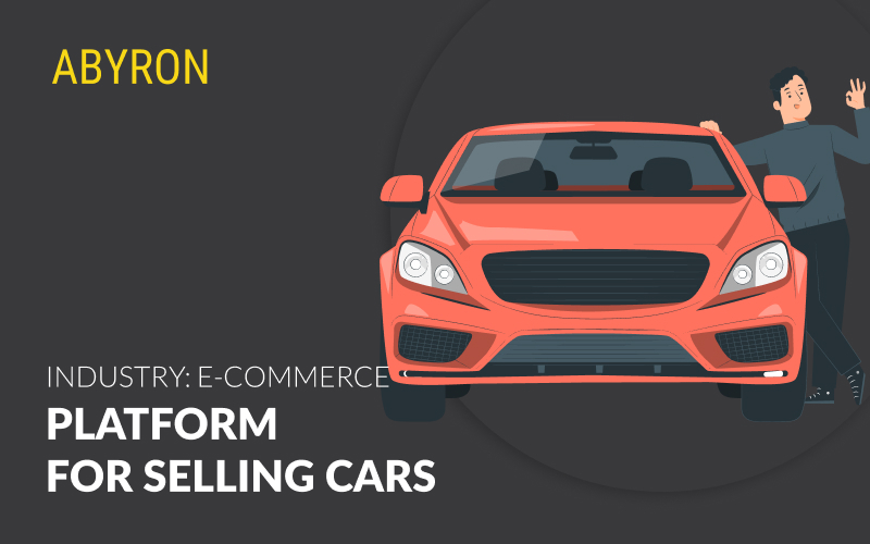 Platform for selling cars screenshot 1