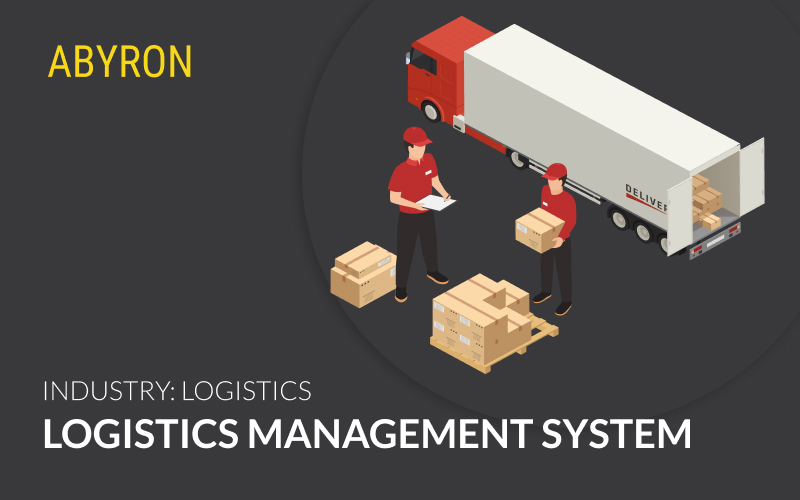 A system for managing logistics processes screenshot 1