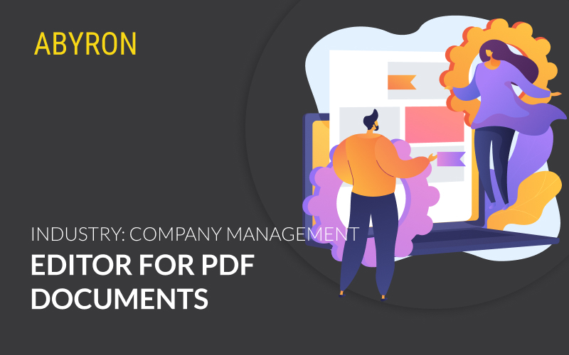 Editor for pdf documents screenshot 1