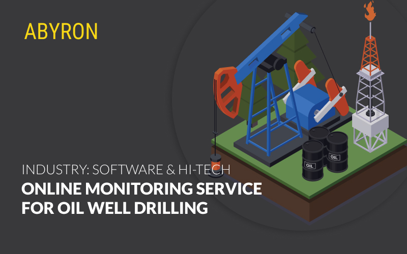 Online monitoring service for oil well drilling screenshot 1