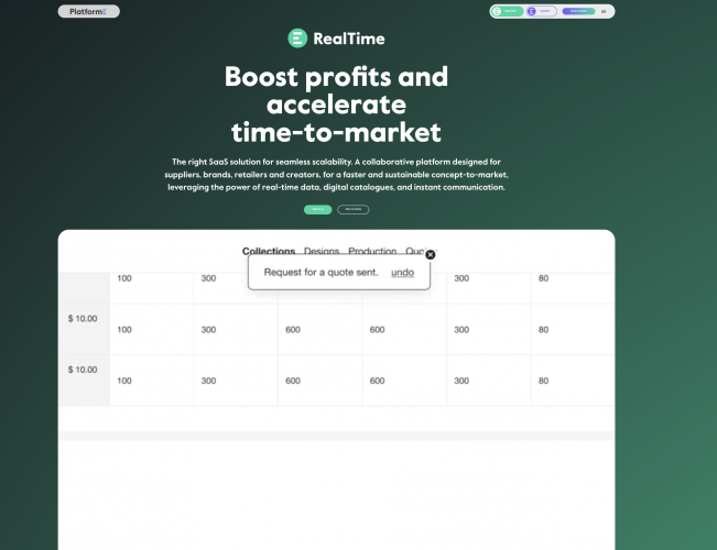 PlatformE - New product "Realtime"! screenshot 3