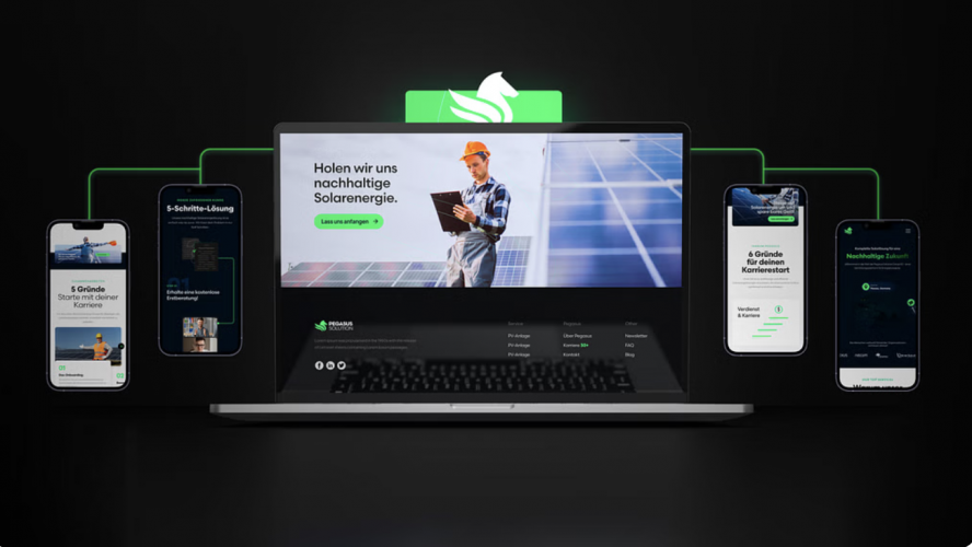 Pegasus - PV Solution for a Sustainable Future screenshot 1
