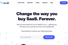 vendr(React.js, Hubspot)
