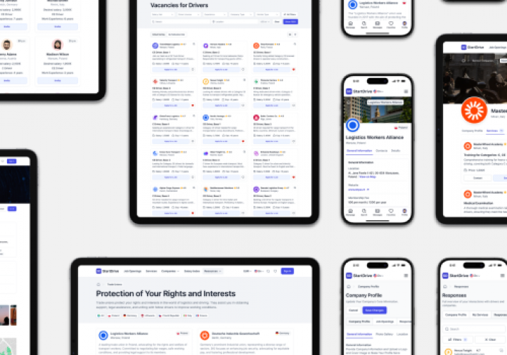 StartDrive - logistics international lrecruiting screenshot 1