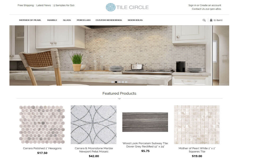 Tile Circle - Shop Premium Backsplash Tile & Bathroom Tiles screenshot 2