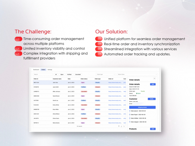 Order Management Software screenshot 3