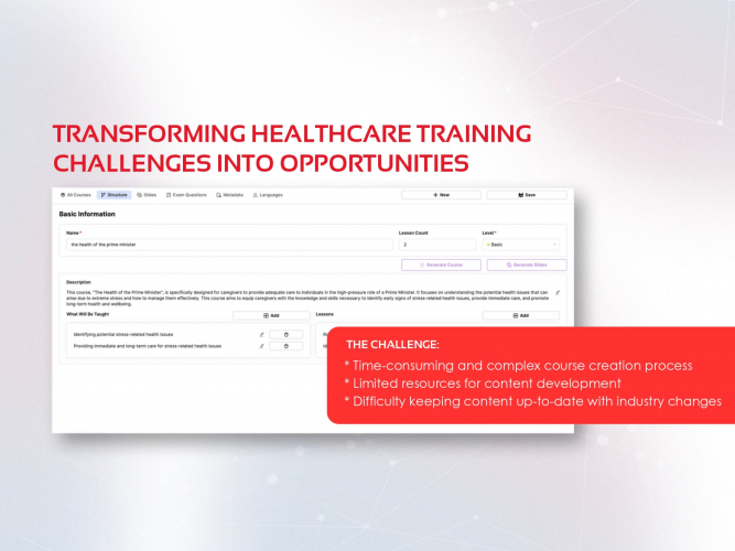 Course Creation Platform for Healthcare screenshot 2