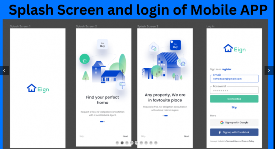 EIGN Real Estate Website And Application Project screenshot 1
