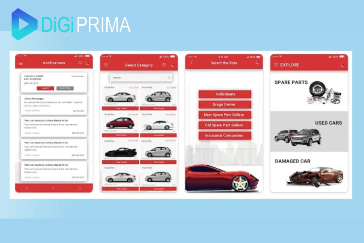 CARSBEAT: Building a Multi-Vendor Auto Parts Marketplace with DigiPrima screenshot 1
