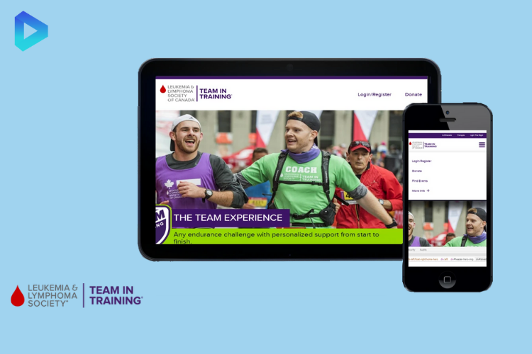 Nonprofit Web Design for the Leukemia & Lymphoma Society by DigiPrima screenshot 1