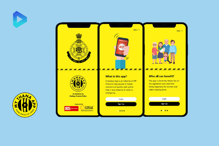 Crime Prevention App Development for My Thana by DigiPrima screenshot 1