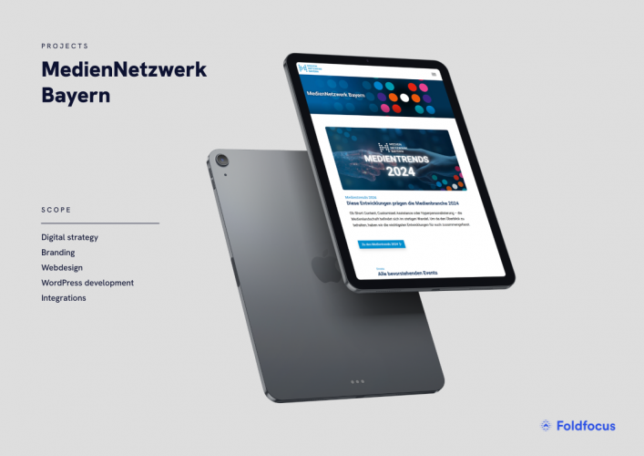 MedienNetzwerk Bayern • Webdesign & WordPress screenshot 1