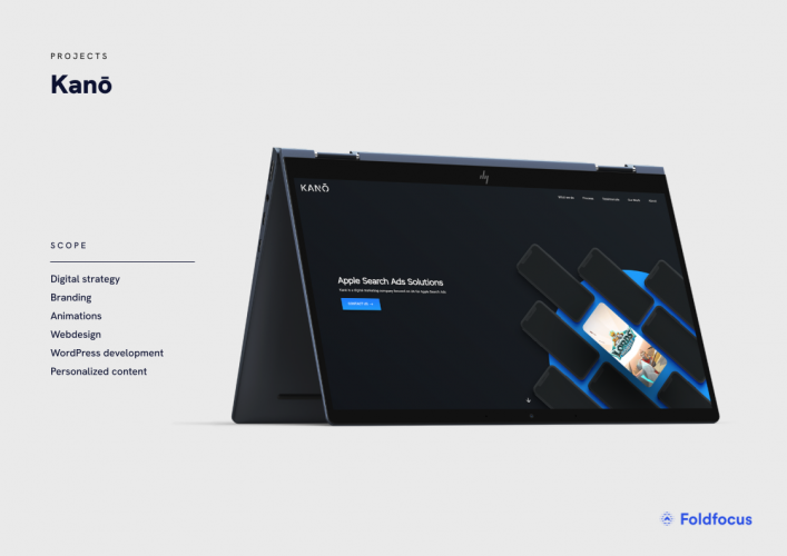 Kanō • Webdesign & WordPress Development screenshot 1