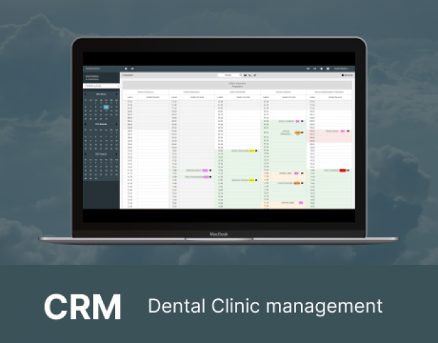 CRM for a Dental Clinic management screenshot 1