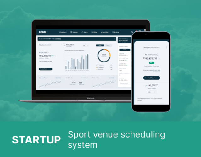 Sport Venue sheduling STARTUP screenshot 1