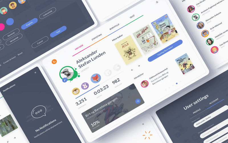 Lesemester - digital reading app screenshot 1