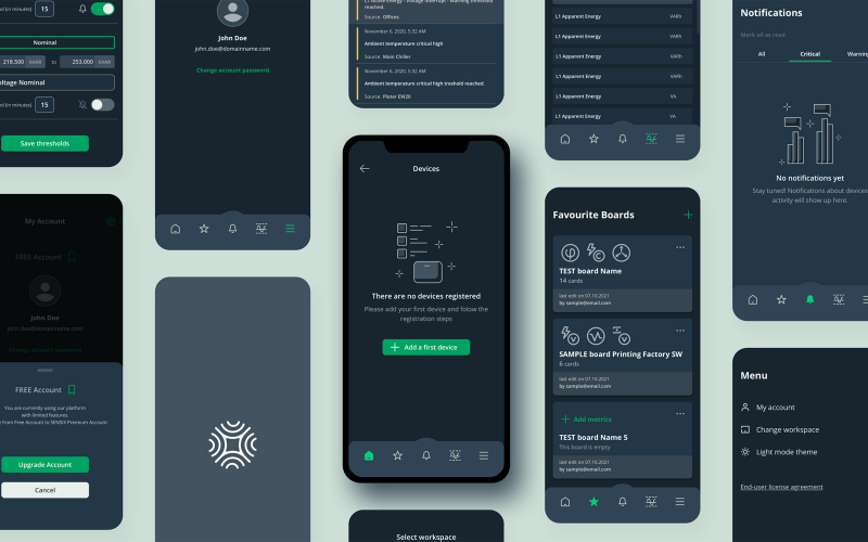Sensix - Website, Mobile & Web App Design screenshot 1