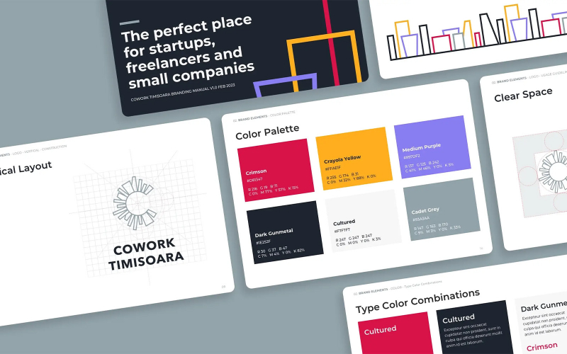 cowork Timisoara - Branding screenshot 1