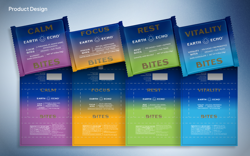 Cohesive packaging design that communicates wellness screenshot 1