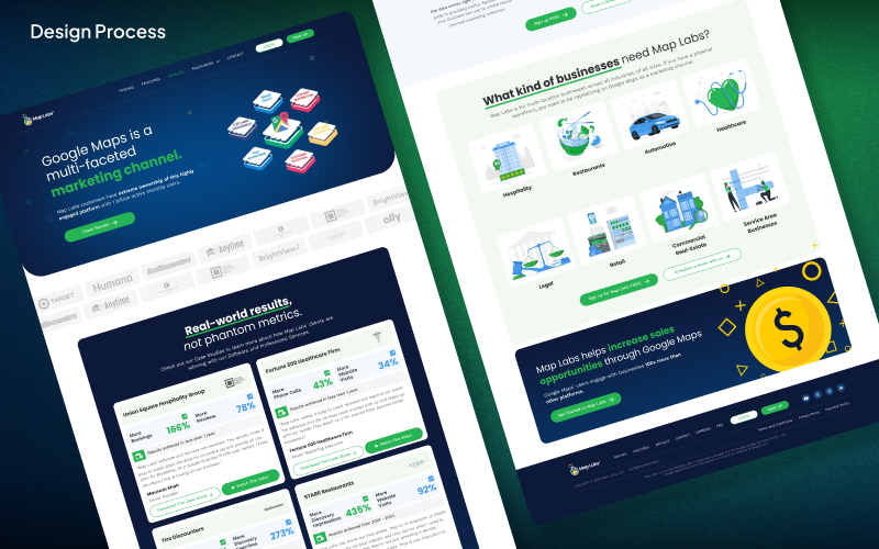 Data-rich interface for Google Maps analytics screenshot 3