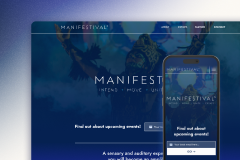 Visual identity for a spiritual health and wellness festival
