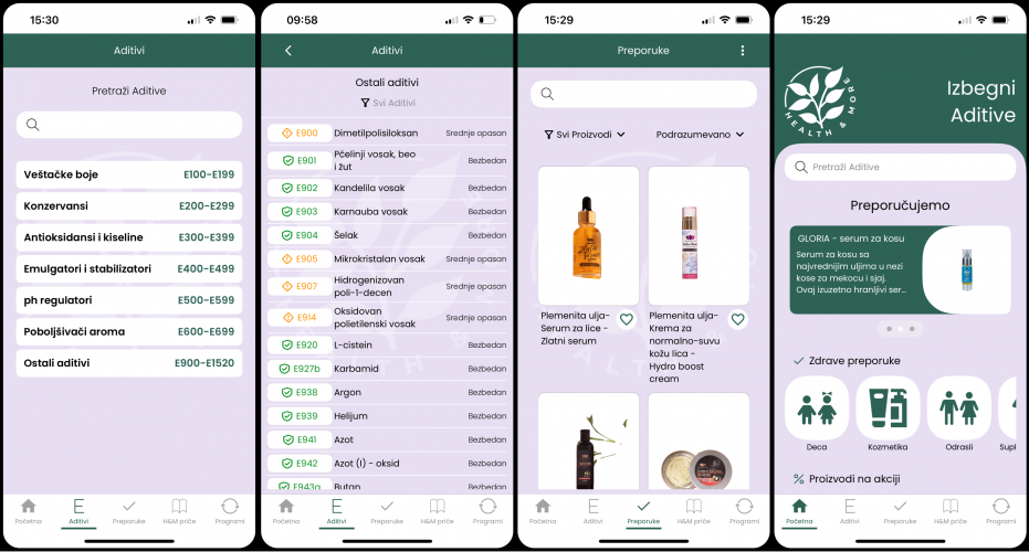 Izbegni Aditive screenshot 1