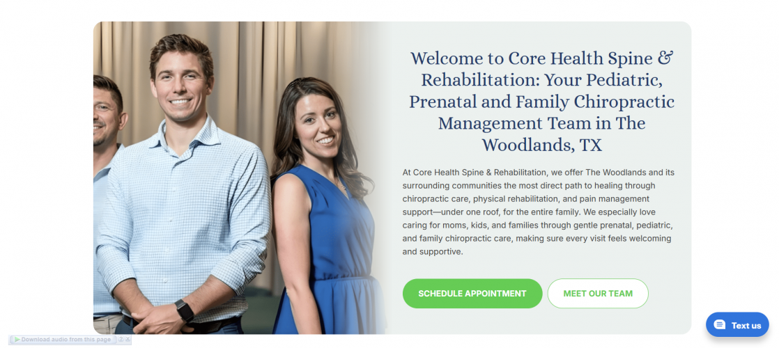 Core Health Spine & Rehabilitation screenshot 2