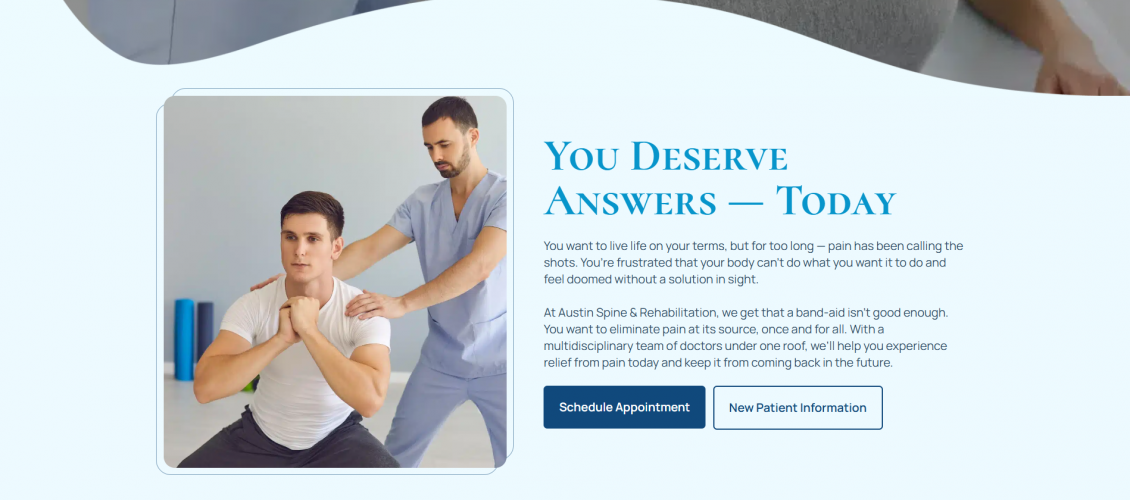 Austin Spine & Rehabilitation screenshot 2