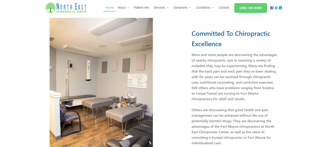 North East Chiropractic Center screenshot 1