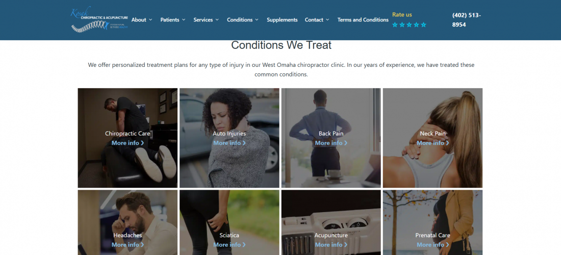 Kosak Chiropractic & Acupuncture screenshot 3