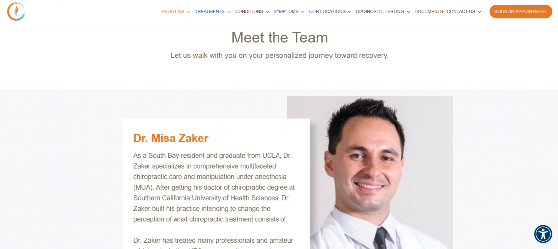 Zaker Chiropractic Pain & Wellness screenshot 1