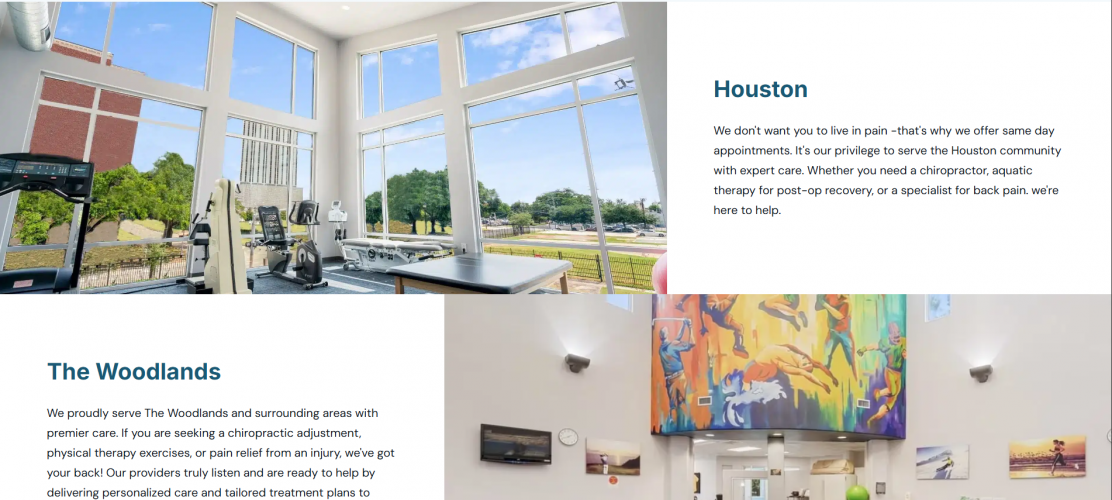 Houston Spine & Rehabilitation Centers screenshot 1