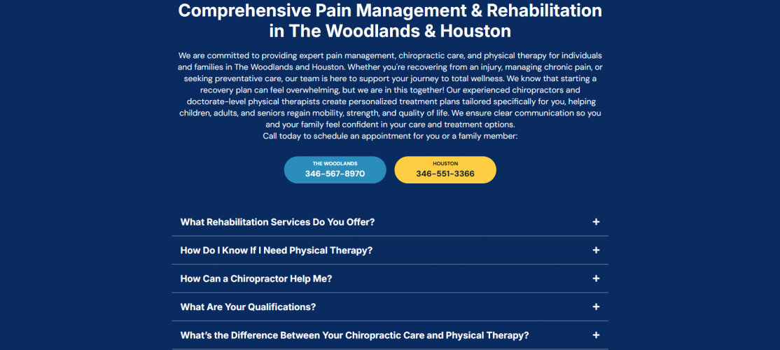 Houston Spine & Rehabilitation Centers screenshot 2