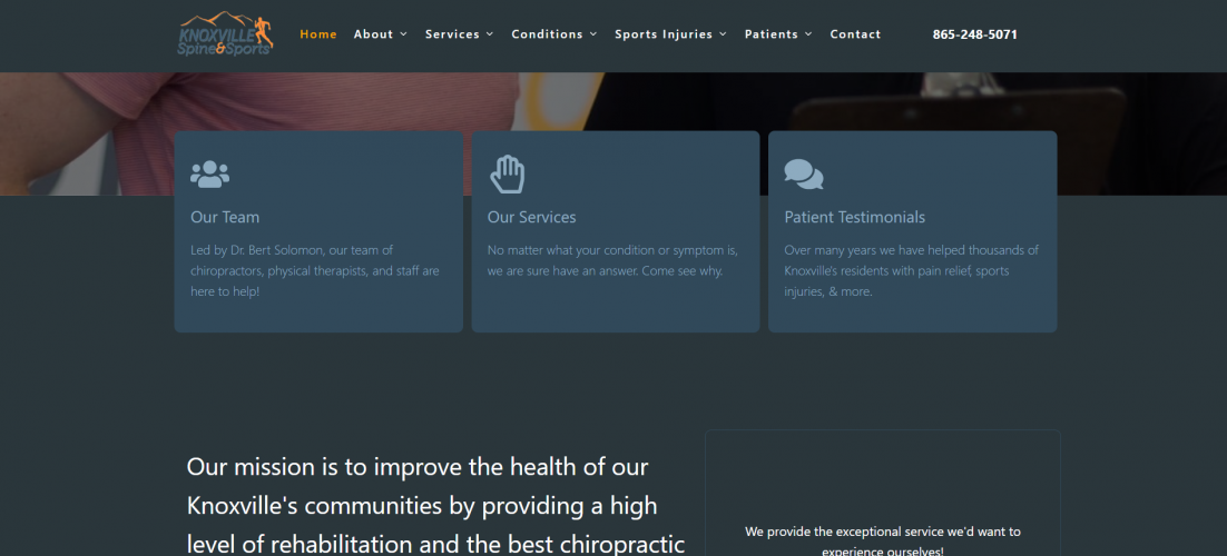 Knoxville Spine & Sports screenshot 2