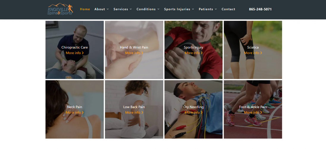 Knoxville Spine & Sports screenshot 1