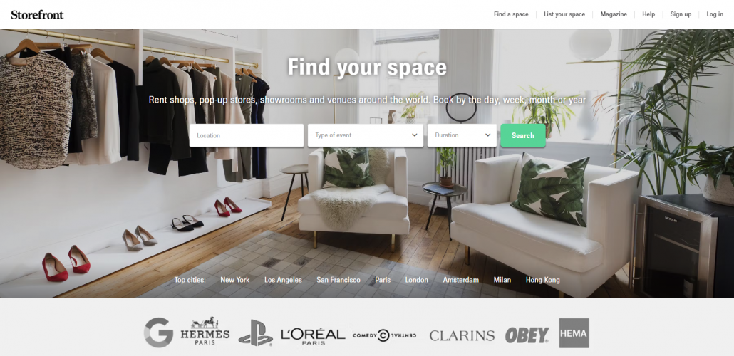 The Store Front screenshot 1