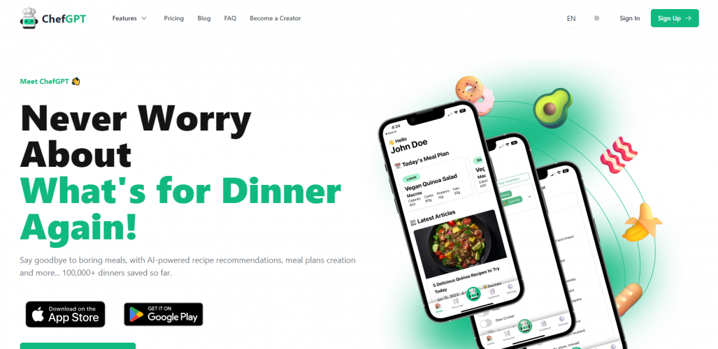 ChefGPT screenshot 1