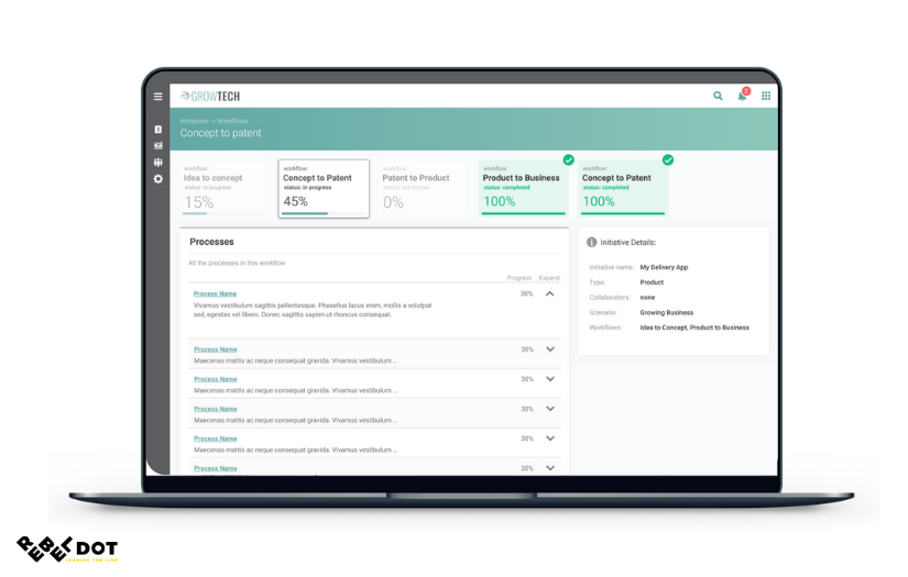 Growtech screenshot 1