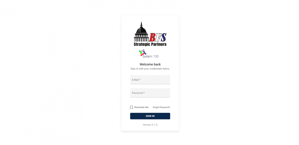 System133 - a system to track data of Auditing screenshot 1