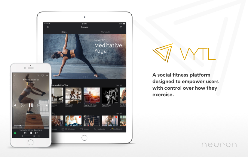 Mobile App UX/UI and Development - Social Fitness App screenshot 1