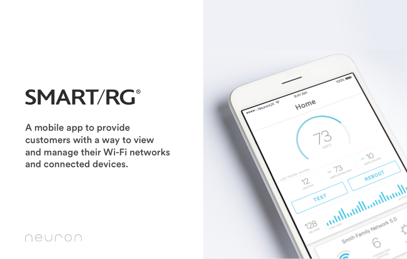 Mobile App UX/UI - WiFi Network Management screenshot 1