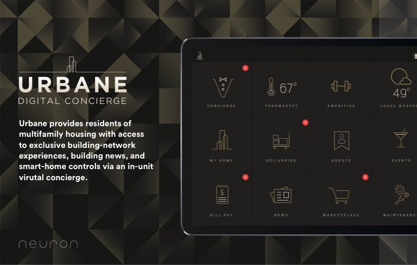 UX/UI & Animated Prototype - Digital Concierge screenshot 1