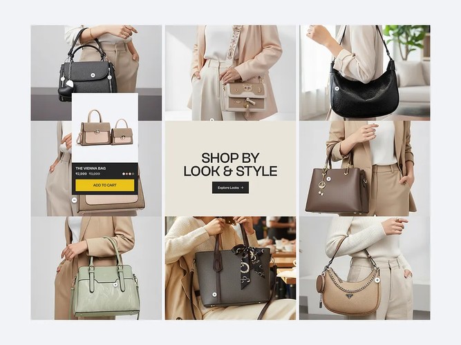 Liora Bags | Fashion Website Design & Development screenshot 2