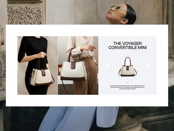 Liora Bags | Fashion Website Design & Development screenshot 4