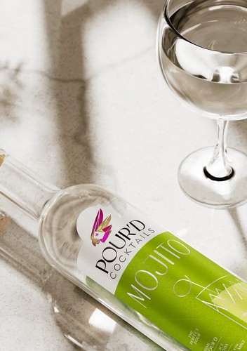 Pour’d Cocktails | UI/UX Design & 3D Product Visualization screenshot 1
