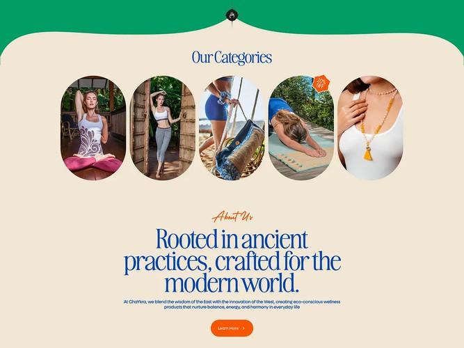 ChaYkra Eco Wellness Gifts | UI/UX & Shopify Design screenshot 1
